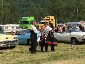 Folk musicians at Ose Motor Festival